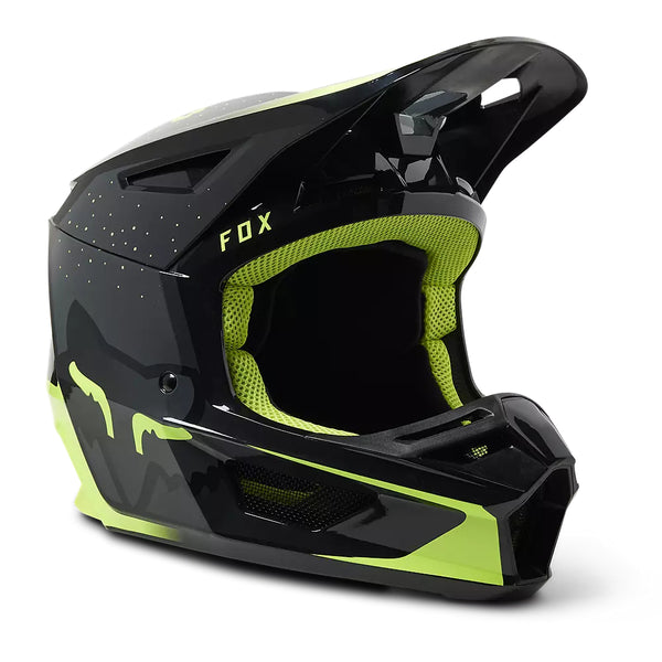 Casco Moto V2 Vizen Amarillo Fox - Rideshop