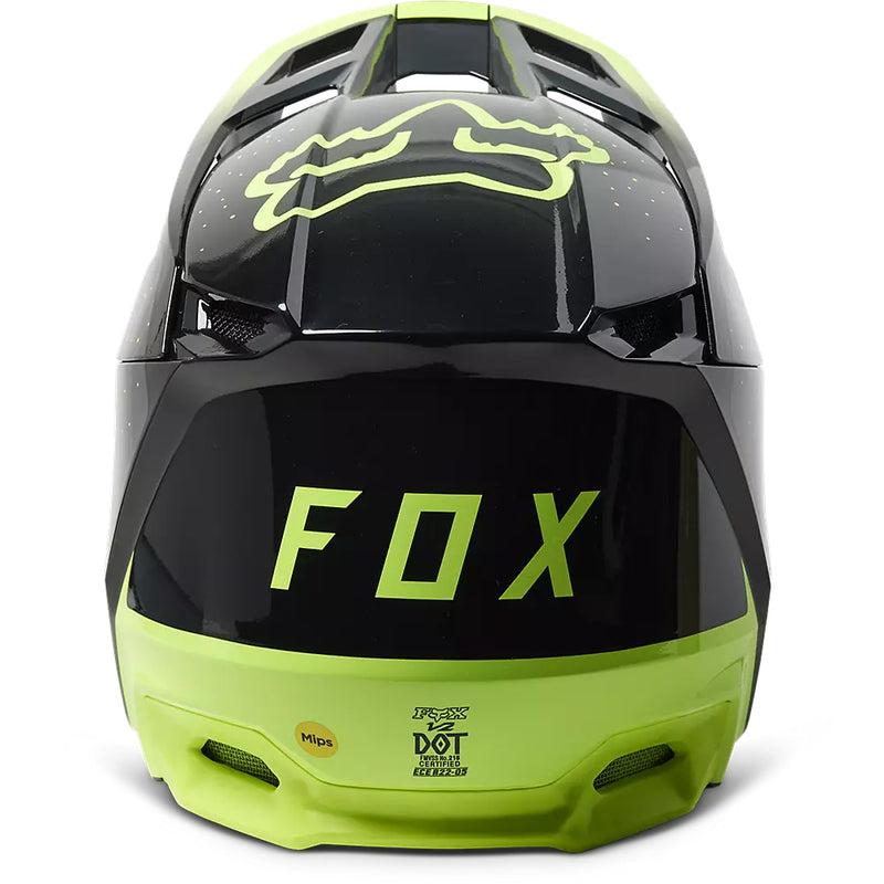 Casco Moto V2 Vizen Amarillo Fox - Rideshop