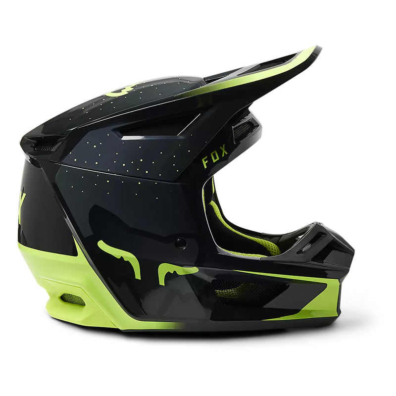 Casco Moto V2 Vizen Amarillo Fox - Rideshop