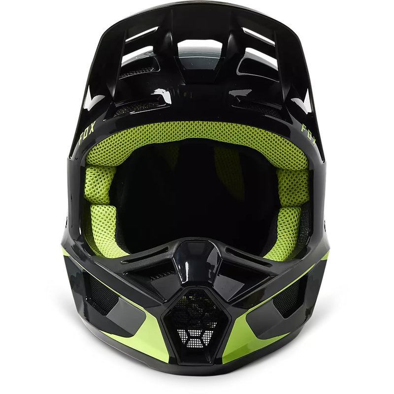 Casco Moto V2 Vizen Amarillo Fox - Rideshop