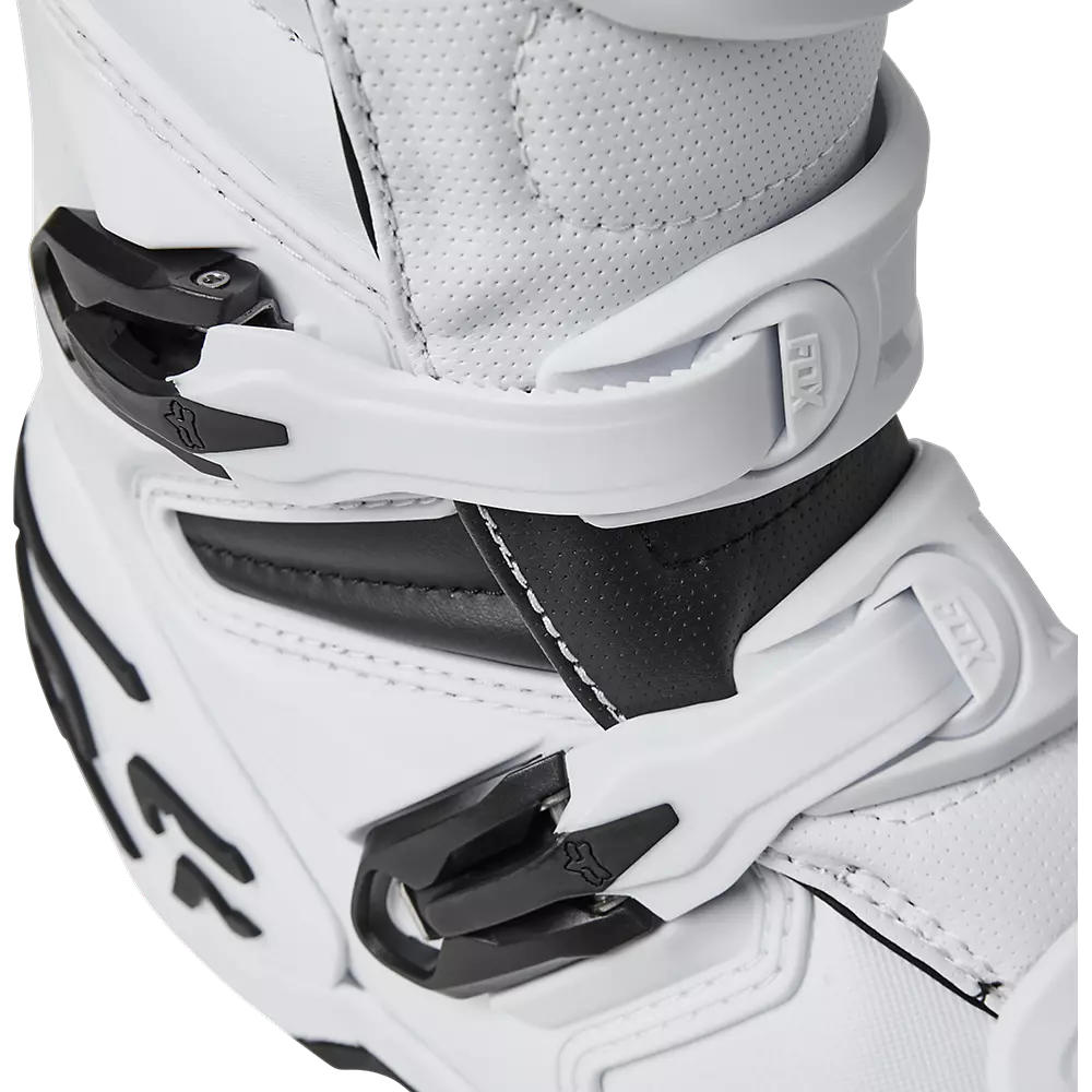 Botas Moto Comp Blanco Fox