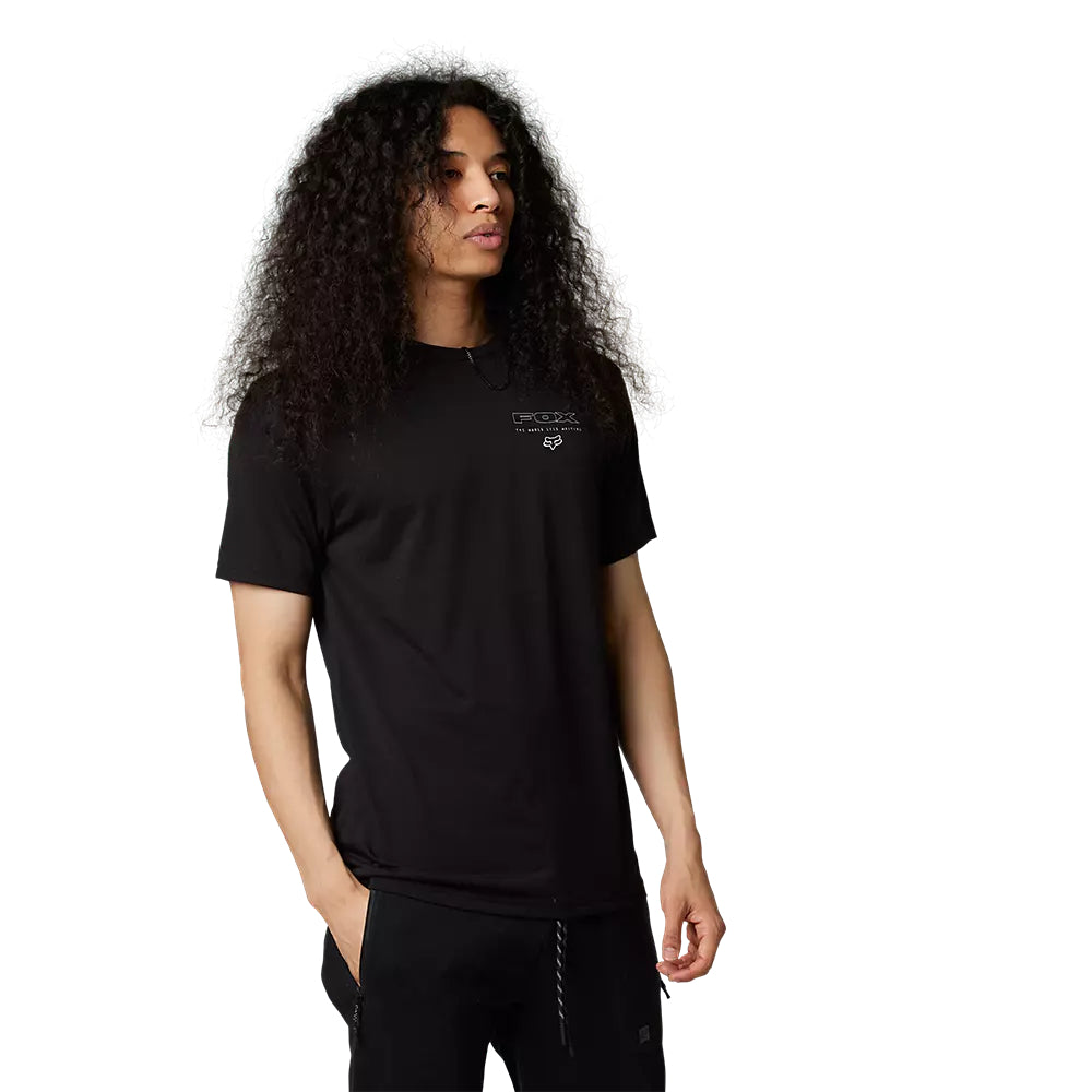 Polera Lifestyle Big Influence Drirelease® Negro Fox - Rideshop