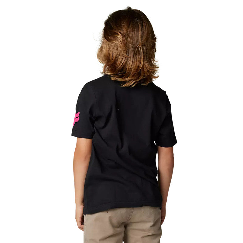 Polera Lifestyle Niño Detonate Negro Fox - Rideshop