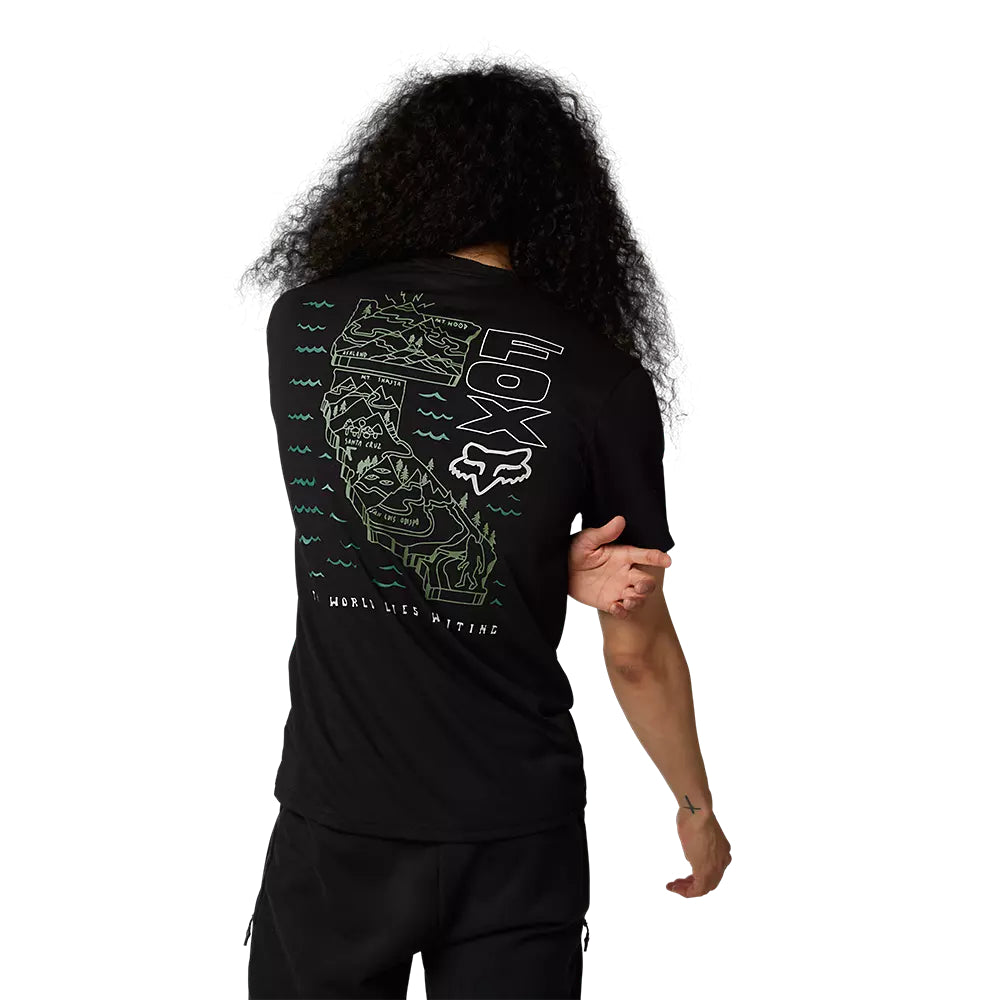Polera Lifestyle Big Influence Drirelease® Negro Fox - Rideshop