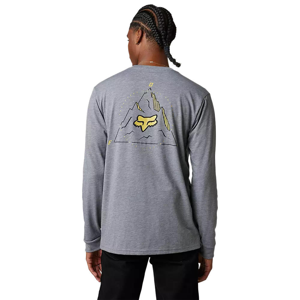 Polera Lifestyle Manda Larga Finisher Drirelease® Gris Fox