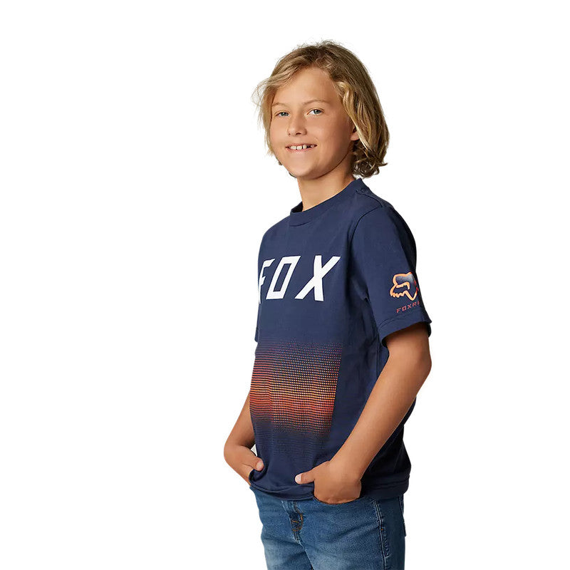 Polera Lifestyle Niño Fgmnt Azul Fox - Rideshop