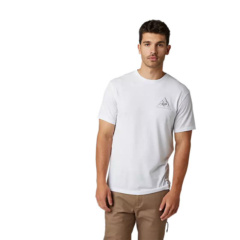 Polera Lifestyle Finisher Drirelease® Blanco Fox - Rideshop