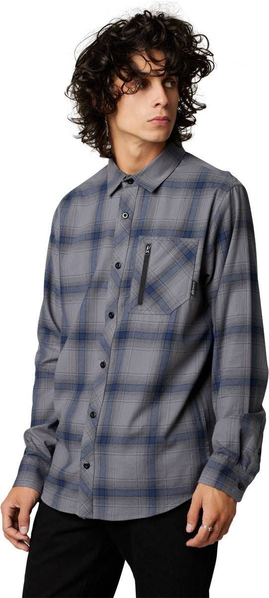 Camisa Lifestyle Gamut Gris Fox - Rideshop
