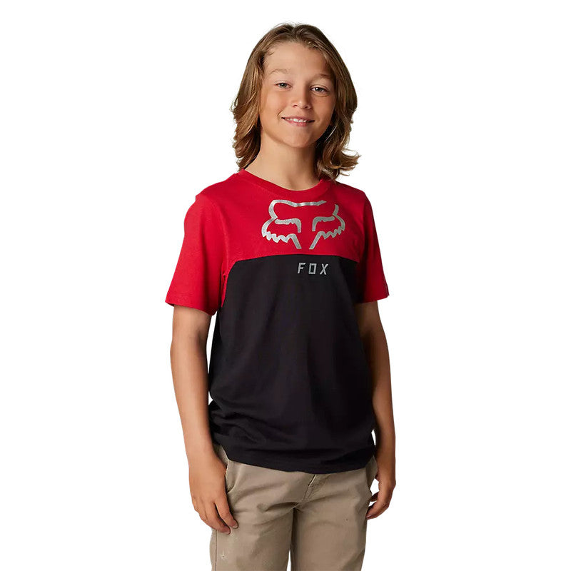 Polera Lifestyle Niño Ryaktr Rojo Fox - Rideshop