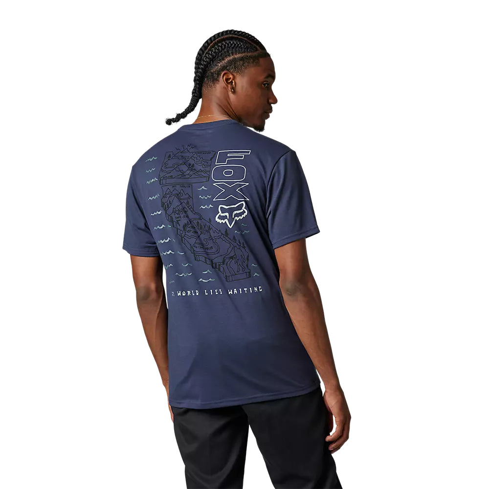 Polera Lifestyle Big Influence Drirelease® Azul Fox - Rideshop