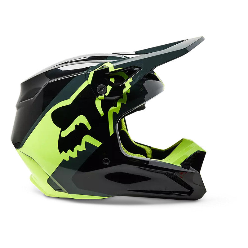 Casco Moto V1 Xpozr Negro Fox - Rideshop