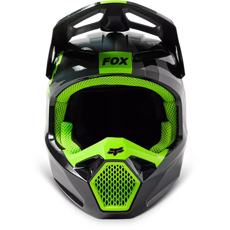 Casco Moto V1 Xpozr Negro Fox - Rideshop