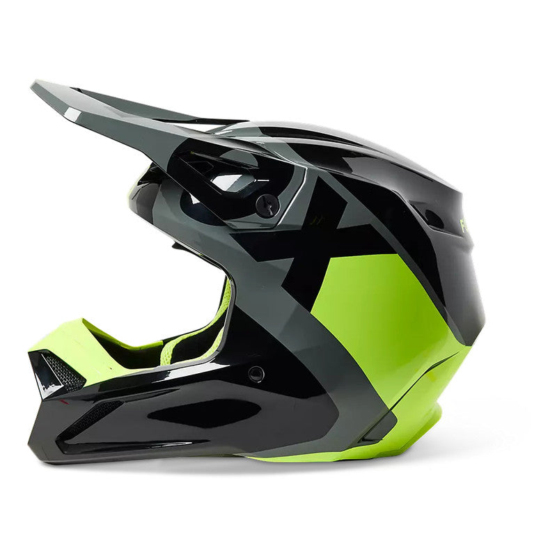 Casco Moto V1 Xpozr Negro Fox - Rideshop