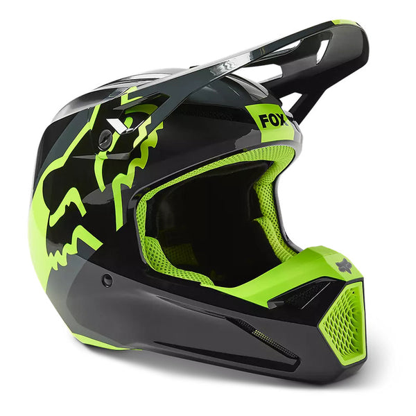 Casco Moto V1 Xpozr Negro Fox - Rideshop