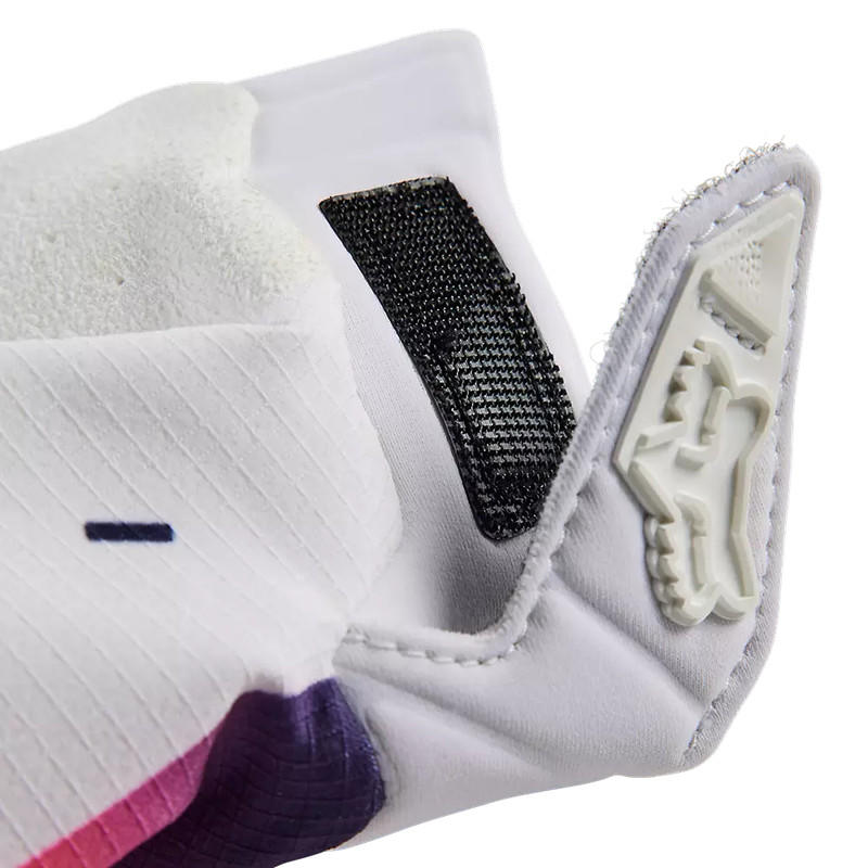 Guantes Moto Flexair Ryvr Edicion Limitada Blanco/Azul/Rosado Fox