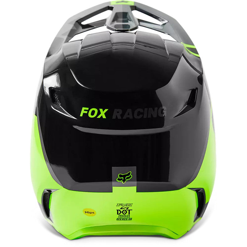 Casco Moto Niño V1 Xpozr Negro Fox - Rideshop