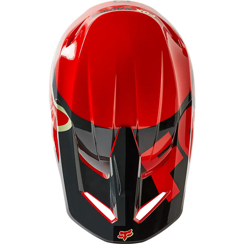 Casco Moto V1 Xpozr Rojo Fox - Rideshop