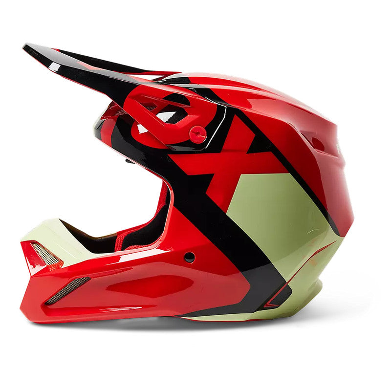 Casco Moto V1 Xpozr Rojo Fox - Rideshop