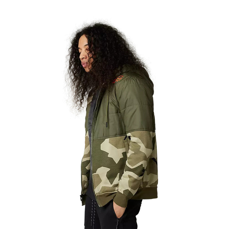 Poleron Lifestyle Lindon Sasquatch Camo Verde Fox