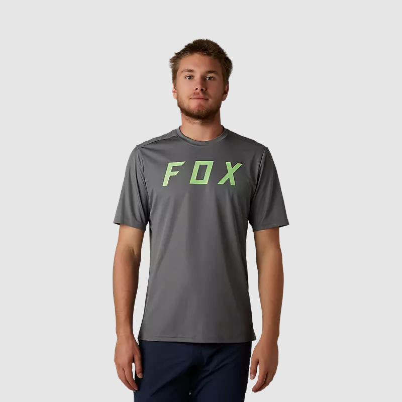 Polera Bicicleta Ranger Moth Race Gris Fox