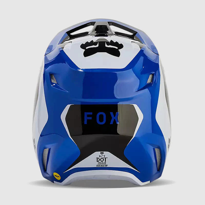 Casco Moto Fox V1 Nitro Azul