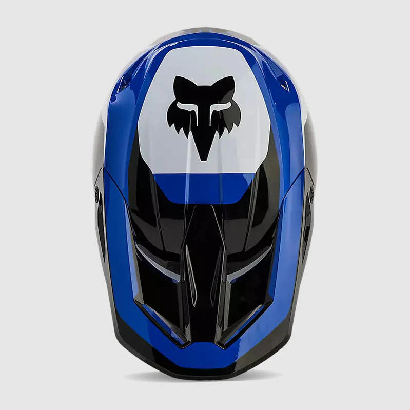 Casco Moto Fox V1 Nitro Azul