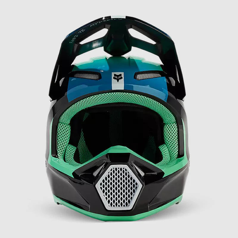 Casco Fox Moto V1 Ballast Negro/Azul
