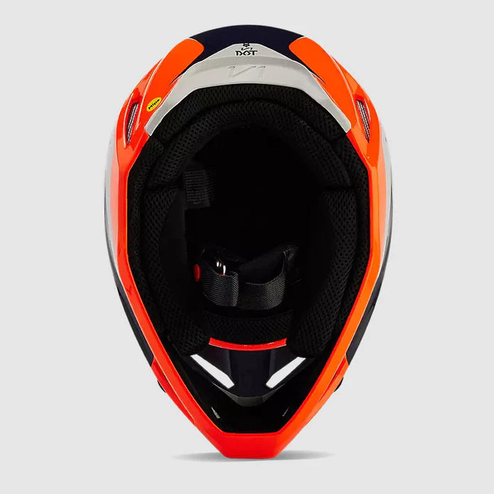 Casco Fox Moto V1 Naranjo