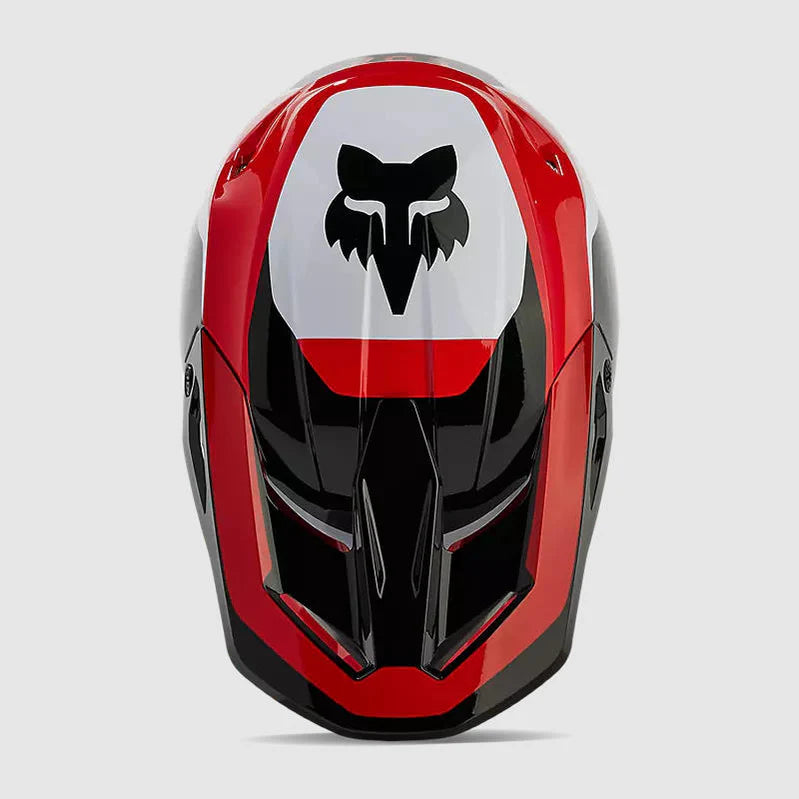 Casco Moto Fox V1 Nitro Rojo