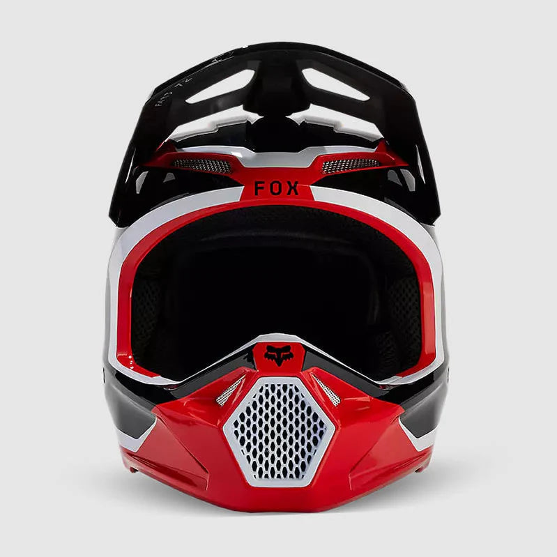 Casco Moto Fox V1 Nitro Rojo