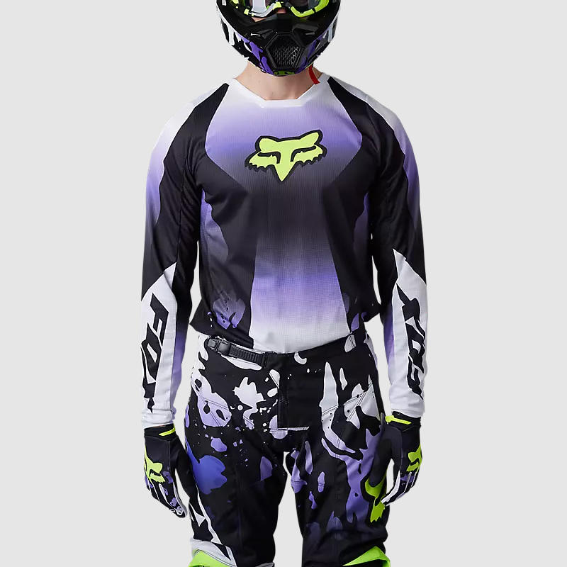 Polera Moto 180 Morphic Negro Fox