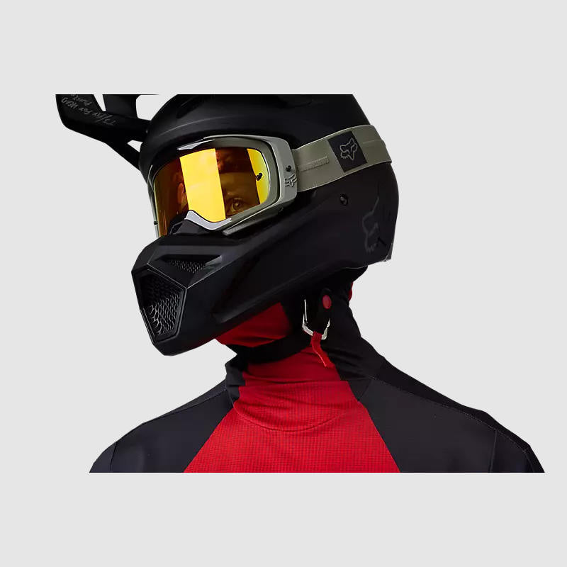 Polera Moto Ranger Drive Krux SXS Con Cuello Rojo Fox