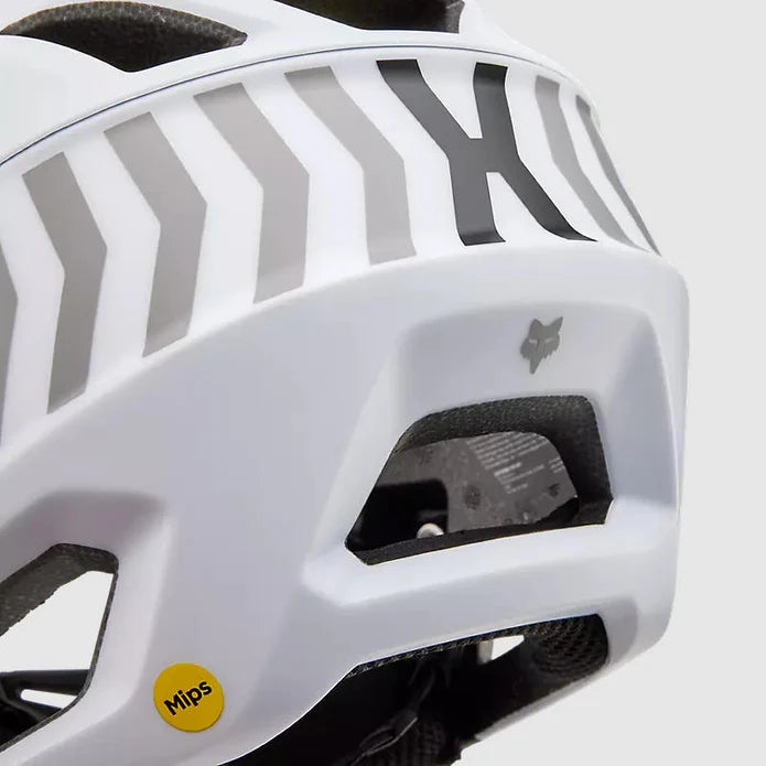 Casco Bicicleta New Proframe Nace CE Blanco Fox - Rideshop