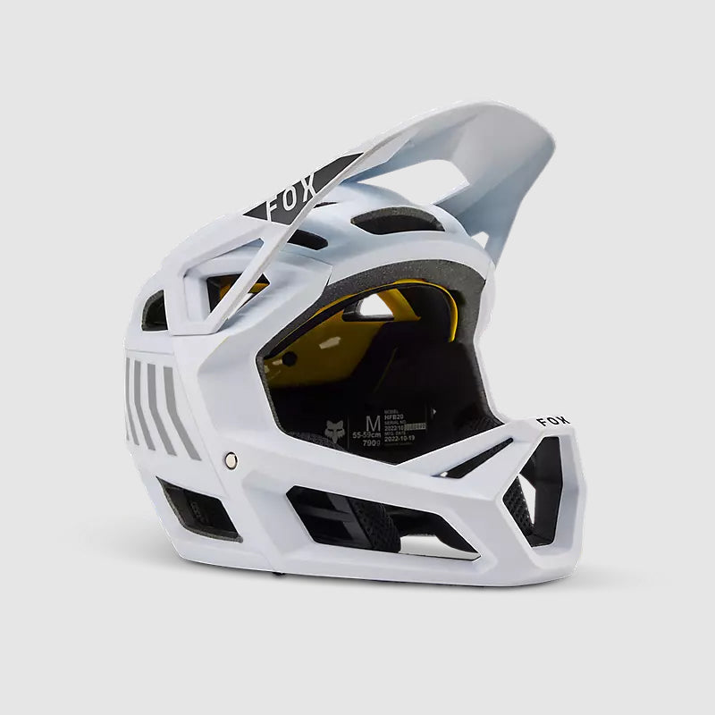 Casco Bicicleta New Proframe Nace CE Blanco Fox - Rideshop