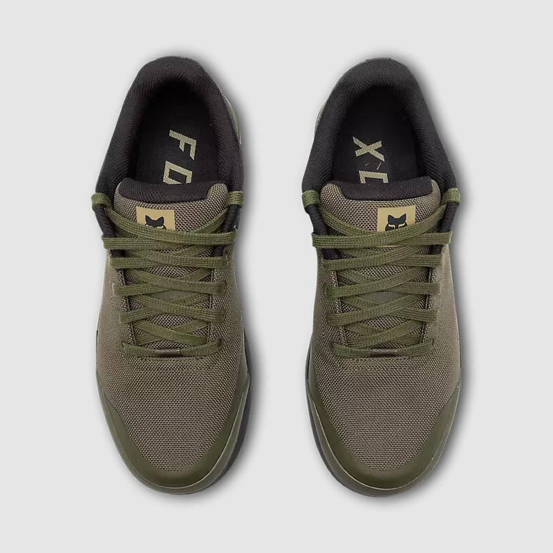 Zapatillas Bicicleta Union Canvas Verde Oliva Fox