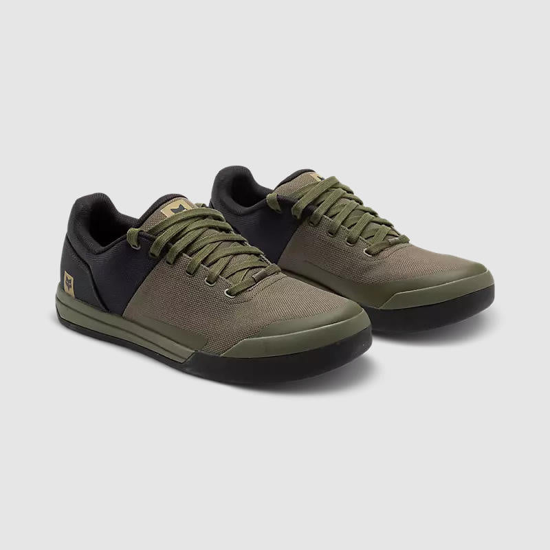 Zapatillas Bicicleta Union Canvas Verde Oliva Fox