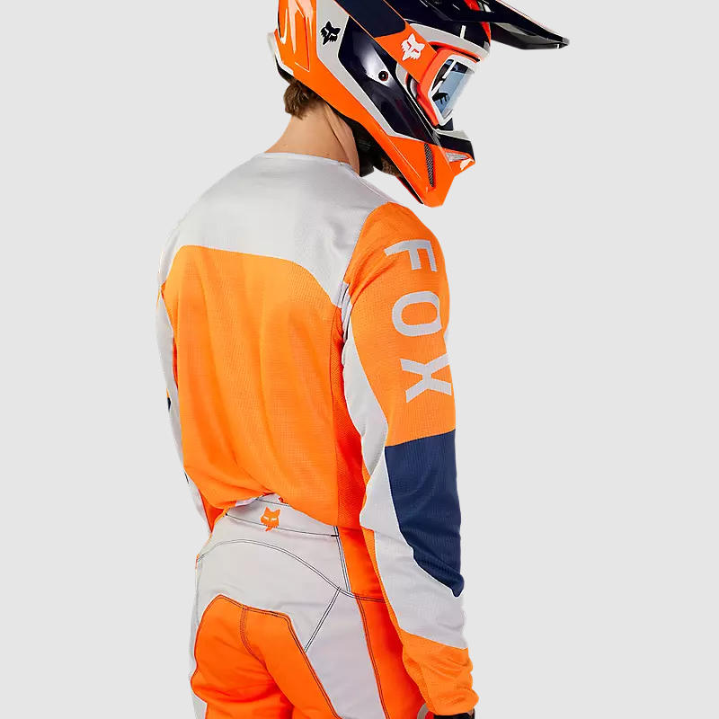 Polera Moto 180 Nitro Naranjo Fluor Fox