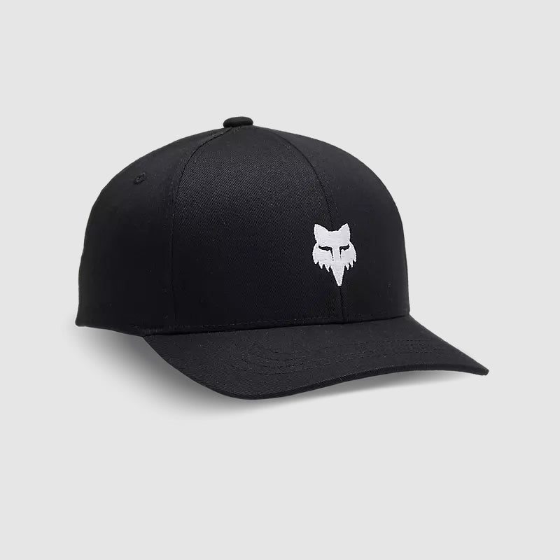 Gorro Jockey Fox Lifestyle Niño Legacy 110 Snapback Negro Blanco - Rideshop