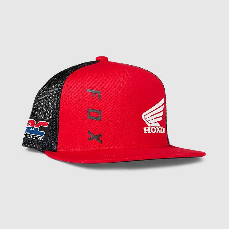 Gorro Jockey Lifestyle Niño Snapback Honda Rojo Fox - Rideshop