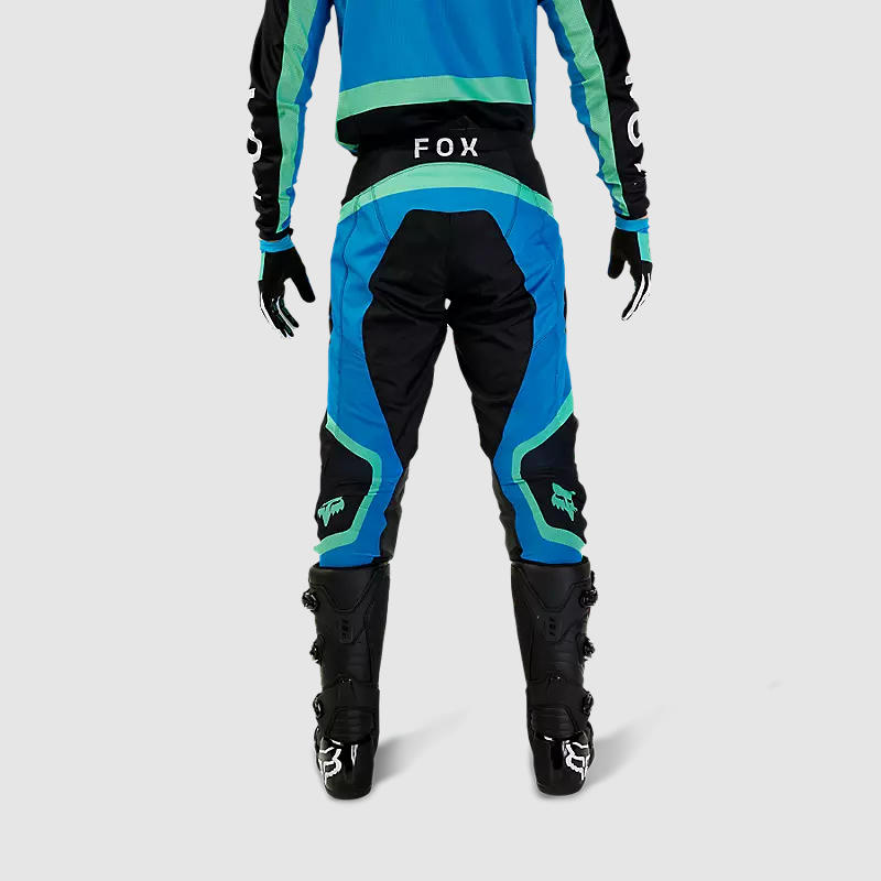 Pantalon Moto 180 Ballast Negro/Azul Fox