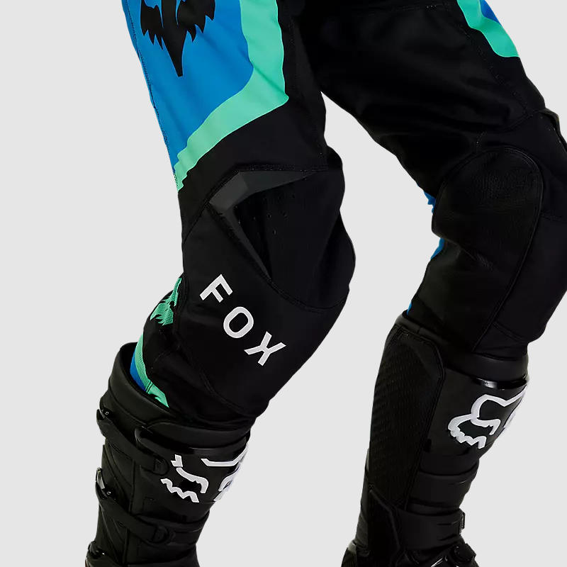 Pantalon Moto 180 Ballast Negro/Azul Fox