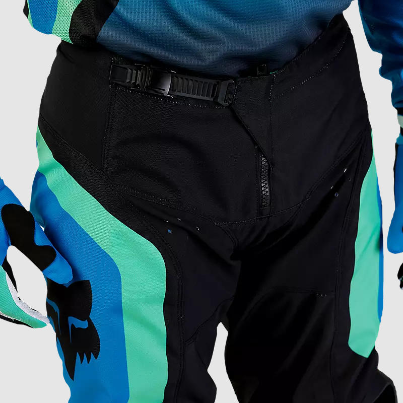 Pantalon Moto 180 Ballast Negro/Azul Fox