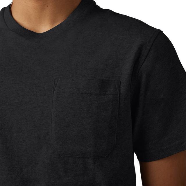 Polera Lifestyle Level Up Pocket Negro Fox