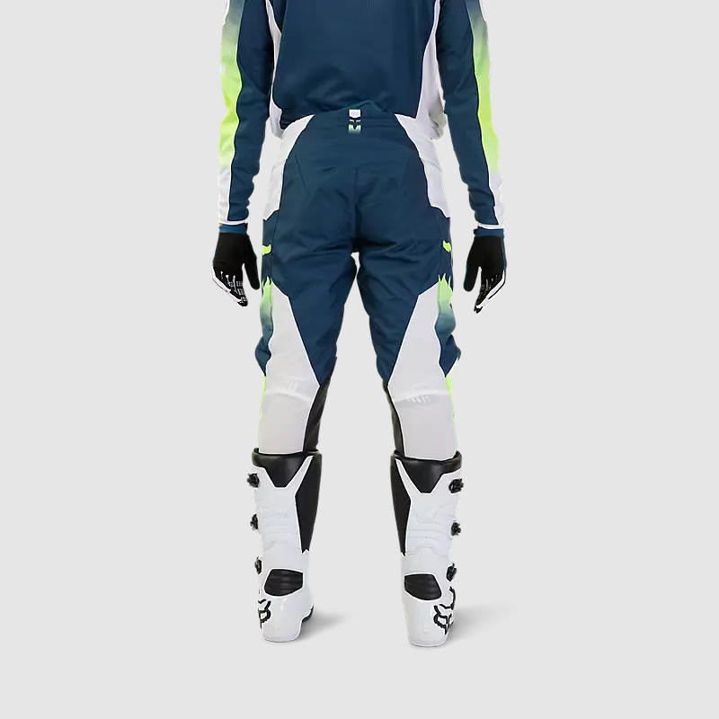 Pantalon Moto 180 Flora Azul Petroleo Fox