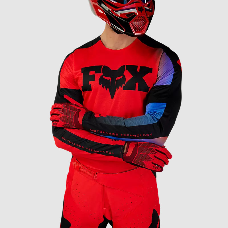 Polera Moto 360 Streak Rojo Fox