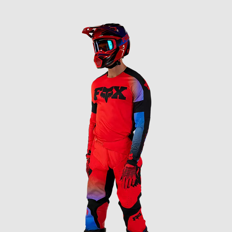 Polera Moto 360 Streak Rojo Fox