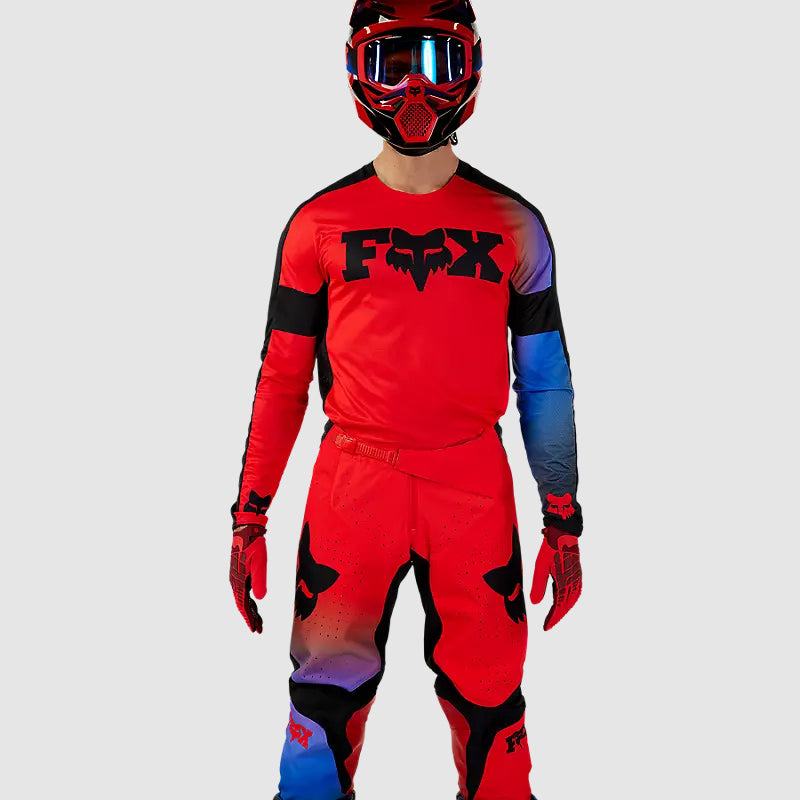 Polera Moto 360 Streak Rojo Fox