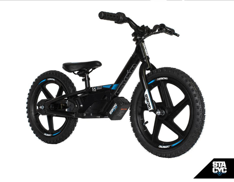 Stacyc Moto Eléctrica Infantil Aro 16 Negro - Rideshop