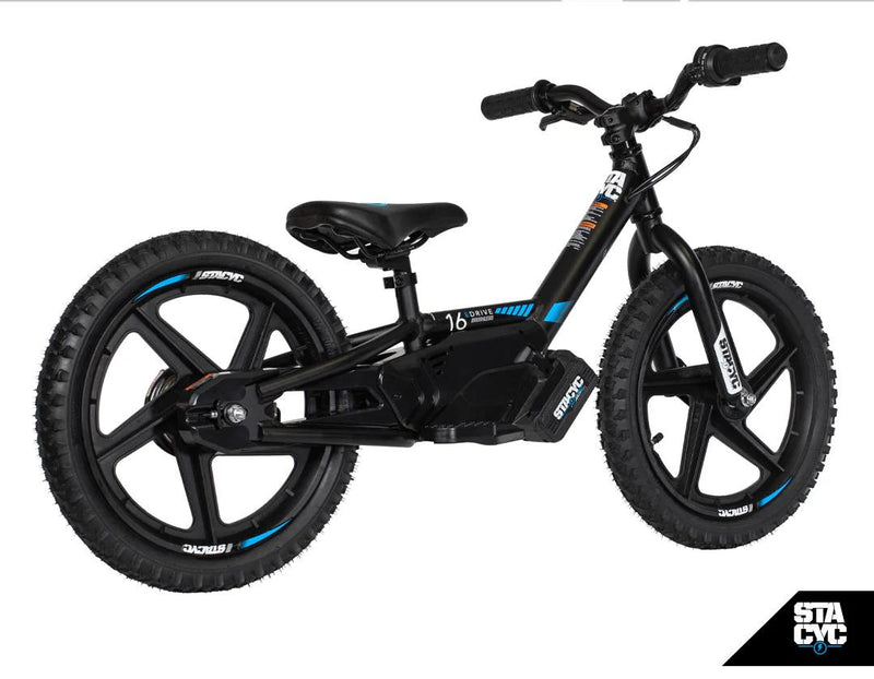 Stacyc Moto Eléctrica Infantil Aro 16 Negro - Rideshop