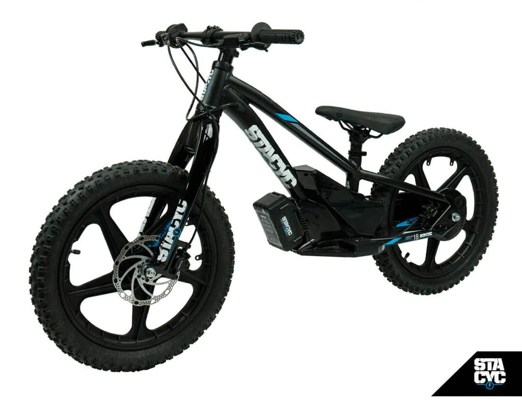 Stacyc Moto Eléctrica Infantil Aro 18 Negro - Rideshop